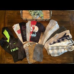 Boys 2T Clothing Lot Nike,Lucky,Hurley